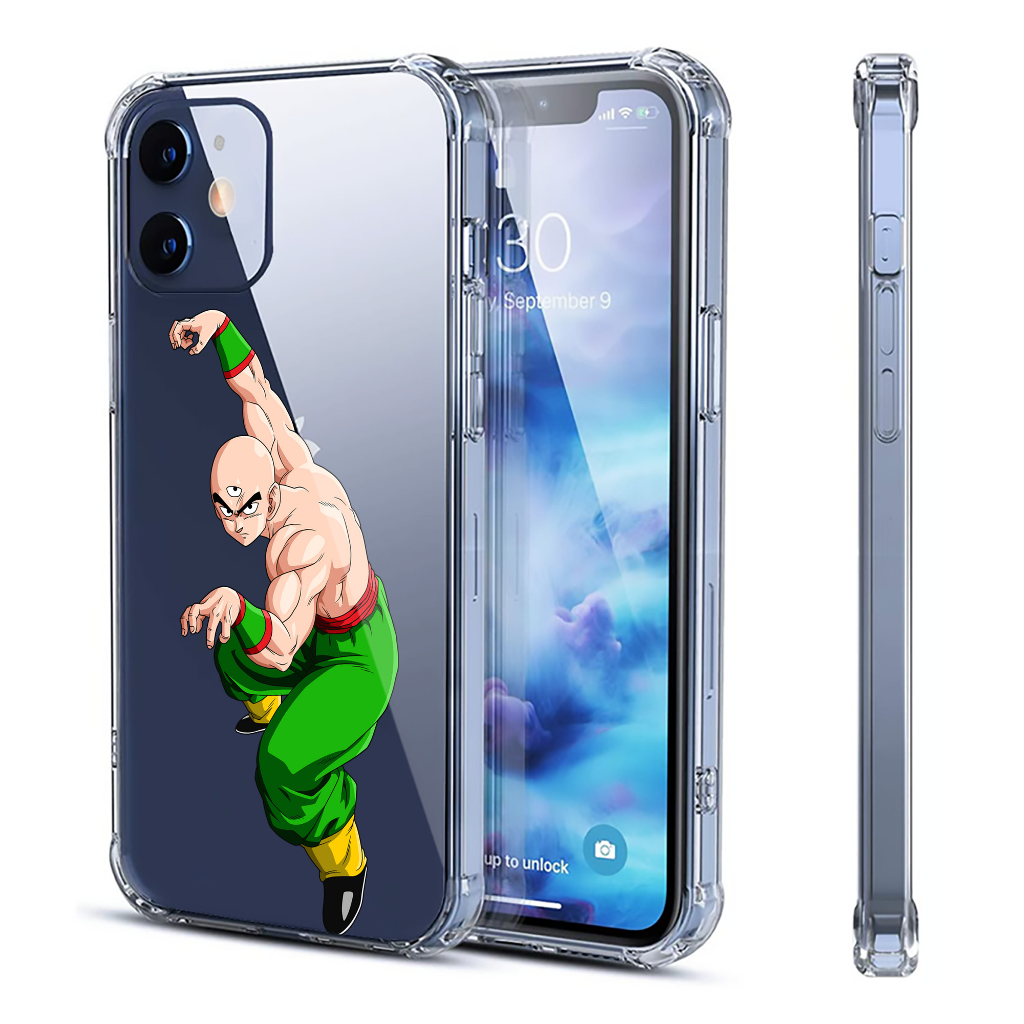 （画像用） ドラゴンボール DRAGON BALL 【iPhone 12シリーズ対応】透明スマホケース（クリアソフトケース）